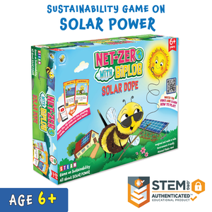 Jeu de société éducatif certifié STEM de Biplob's Solar Dope pour enfants de 6 ans et plus, concept de durabilité zéro émission - Product Image 2