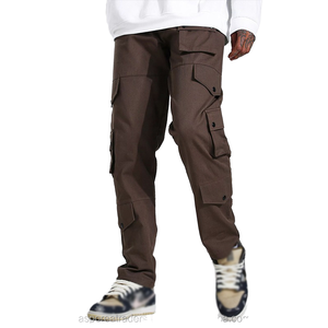 Pantalones Cargo Ligeros para Hombre SPINE CRAFT, Cintura Elástica con Cordón, Múltiples Bolsillos, Estilo Jogger Casual, Ropa de Otoño de Secado Rápido - Product Image 1