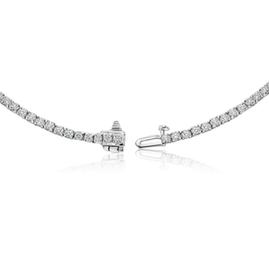 Cadena de Plata de Ley Chapada en Oro con Diamantes Redondos de Corte Brillante Cultivados en Laboratorio, Cadena Hip Hop de 14k para Unisex, Accesorio de Moda - Product Image 2