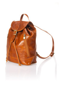 Signature Vintage Leather <b>Backpack</b> Waterproof Anti-Theft Laptop Rucksack Genuine Leather Craft LBP-0396 - Product Image 2