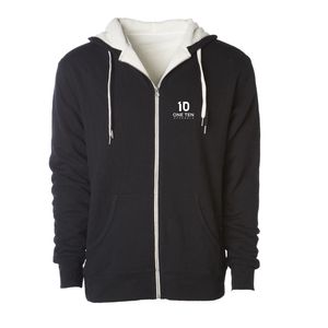 Sudadera con Capucha Personalizada Unisex, Forro Sherpa Grueso, Cierre Completo, Suave y Térmica, para Invierno, Casual y Aire Libre - Product Image 1