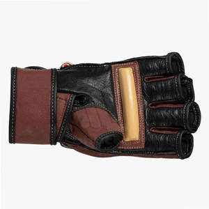 Nouveaux gants de MMA en cuir avec fermeture auto-agrippante, personnalisables, anti-humidité, pour l'entraînement sportif - Product Image 6