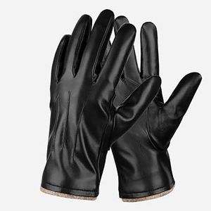 Nuevos Guantes de Cuero Personalizados para Hombre, Diseño Moderno, Colores Sólidos, Resistentes al Viento, Estilo Elegante, OEM 2026 - Product Image 5