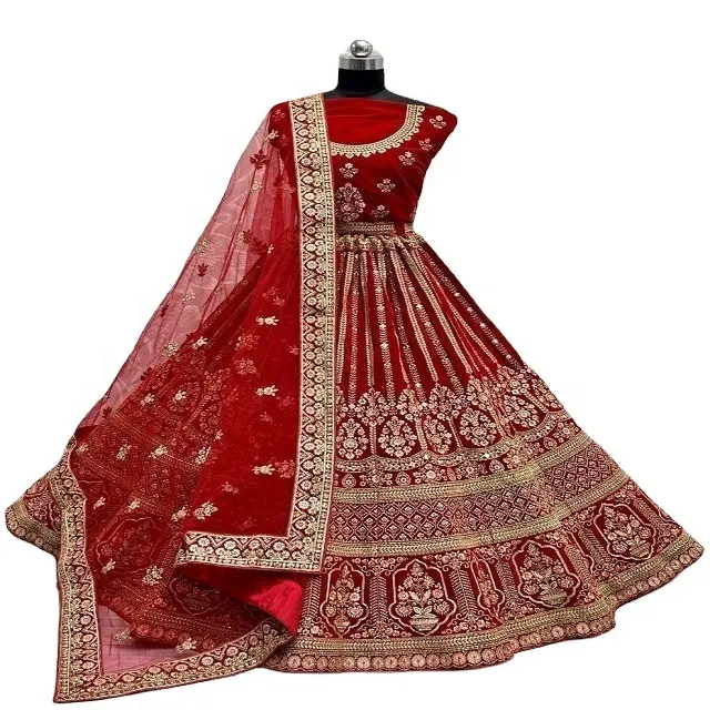 High On Demand Bruiloft En Feestkleding Dames Lehanga Choli Verkrijgbaar Tegen Groothandelsprijs Van Indiase Exporteur Lehenga Collectie