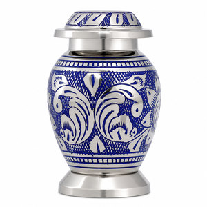 Silver Pink Engraved Aluminium Eco-Friendly Mini <b>Keepsake</b> Urn <b>for</b> Storage Funeral <b>Ashes</b> - Product Image 6
