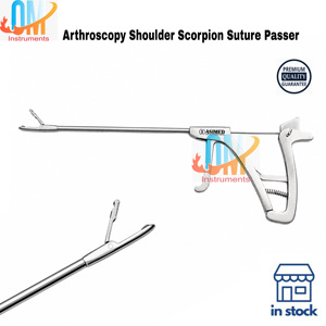 Pasador de Suturas Scorpion Profesional para Artroscopia de Hombro – Acero Inoxidable de Grado Médico – Instrumento Quirúrgico Reutilizable |   OLDMED - Product Image 4