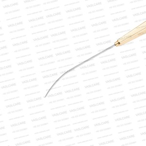 Daniel Endoforehead Nerve Hook 9-1/4" Semi-courbé 90D Gauche, Instrument de chirurgie plastique endoscopique pour lifting frontal et des sourcils par Vaslcare - Product Image 3