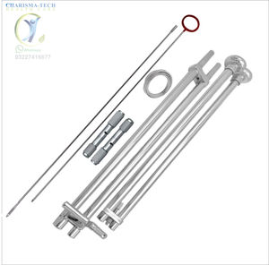 High Quality Fetotomy Set Stainless Steel Embryotome OB Wire <b>Saw</b> Safe Handling Veterinary Instruments - Product Image 2