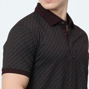 T-shirt Homme Manches Courtes Style Vintage de Qualité Supérieure, Boutons sur le Devant, Séchage Rapide, Spandex/Coton, Nouvelle Arrivée - Product Image 5