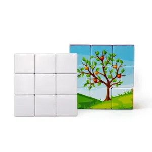 Cubo de Rubik Promocional Blanco Portátil, Estilo Simple, Material Plástico - Product Image 5