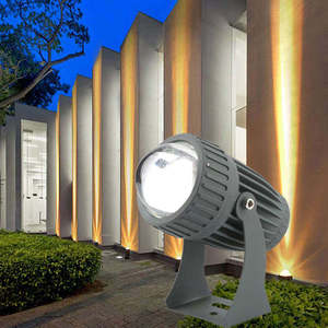 High Quality LED 9W AC/DC Aluminum 65lm IP65 CRI80 Dimmable Garden Outdoor <b>Wall</b> Lamps Spotlight 15-90 Beam Angle 2-Year - Product Image 3