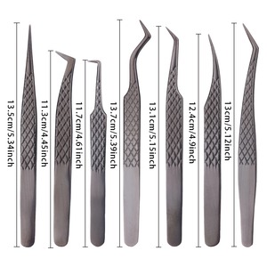 ชุดเครื่องมือผ่าตัด BAFA SURGICAL INSTRUMENTS รุ่น BSI-ET-364  แหนบดึงขนคิ้ว 7 ชิ้น ป้องกันไฟฟ้าสถิต ปลายตรง แม่นยำ น้ำหนักเบา ทนทาน สำหรับการผ่าตัด - Product Image 3