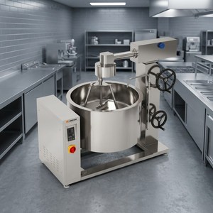 Chaudière à vapeur rotative à induction Amicook 380V/440V, modèle fiable à induction, pour braiser, rotative, hygiénique, robuste, pour la restauration - Product Image 5