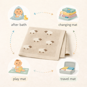 พรมเช็ดเท้าผ้าฝ้ายเนื้อนุ่มแบบมีปุ่มปุย |   พรมห้องน้ำผ้าฝ้ายธรรมชาติ 100% แบบถักเรียบ ทอแน่น เป็นมิตรกับสิ่งแวดล้อม |   ดูดซับได้ดี น้ำหนักเบา ทันสมัย - Product Image 5