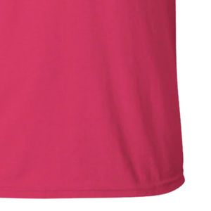 T-shirt rose vif imprimé graphique, manches courtes, col rond, décontracté, en coton, personnalisé, streetwear, mode, confort - Product Image 4