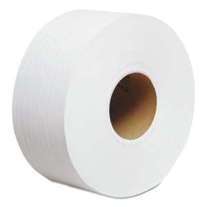 Papier toilette professionnel doux au toucher, 2 plis, blanc pur, rouleau jumbo pour salle de bain et hôtel - Product Image 6
