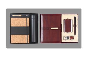 Caja de Regalo de Cuero Promocional para Empresas Exportadoras Indias con Cuaderno, Botella y Llavero para Regalos Corporativos para Empleados en Venta - Product Image 2