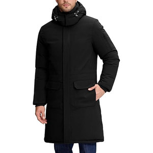 SOLID INTERNATIONAL Abrigo Casual con Capucha para Hombre, Invierno, Cálido, Cortavientos, Forro 70% Algodón, Logotipo Personalizado Frontal, Largo Regular - Product Image 5