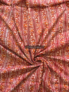 Tela Ecológica Hecha a Mano 100% Algodón con Estampado Artesanal para Vestidos y Prendas - Product Image 2