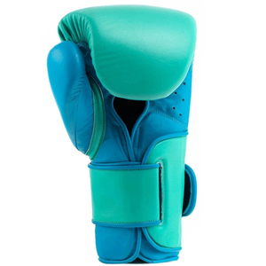 Nouveaux gants de boxe bicolores, fabrication en usine, vente chaude, pour les séances d'entraînement quotidiennes et le confort. - Product Image 3