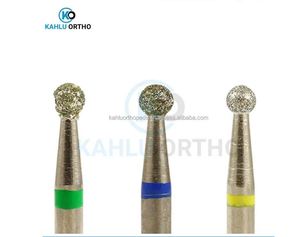 ชุดอุปกรณ์ฝังรากฟันเทียม หัวบอลกลม FG Burs สำหรับเครื่องมือความเร็วสูง 10 ชิ้น ปลอดเชื้อ ผลิตจากเหล็กกล้าโดย KAHLU ORTHOPEDIC - Product Image 4
