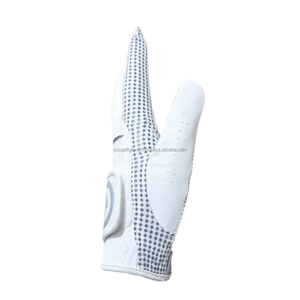 ถุงมือกอล์ฟหนังสังเคราะห์ PU มือซ้ายระบายอากาศได้ดีอุปกรณ์กีฬาพิมพ์ลายซิลิกอนสำหรับผู้หญิง/ผู้ชาย - Product Image 3