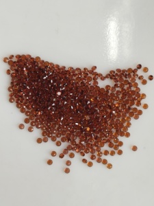 Granat rouge naturel 1,75 mm, taille brillant ronde, qualité supérieure, pierre précieuse en vrac pour la fabrication de bijoux - Product Image 3