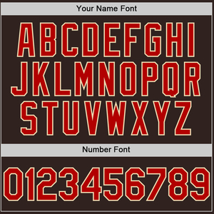 เสื้อเบสบอลพรีเมียมขายดี ผ้าโพลีเอสเตอร์ 100% แห้งเร็ว ลายเส้นคู่ สีน้ำตาล ทนทาน เหมาะสำหรับฤดูร้อน ติดกระดุมเต็มตัว - Product Image 5