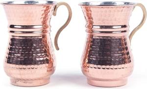 Mug élégant en cuivre pur pour Moscow Mule, idéal pour les boissons de fête et comme article cadeau, accessoire de bar à prix abordable - Product Image 3