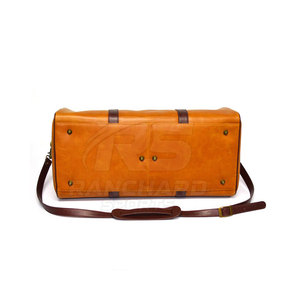 Bolsa de Viaje Deportiva de Cuero Moderna, Bolsa de Lona para Gimnasio, Equipaje de Gran Espacio con Correas Resistentes, Bolsas de Lona de Cuero - Product Image 2