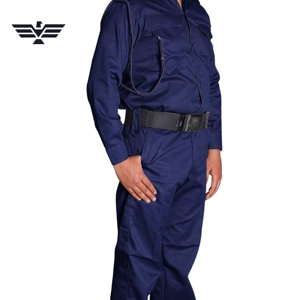 Uniforme de Guardia de Seguridad Personalizado, Estilo Azul Marino, Conjunto de Chaqueta de Servicio, Color Personalizado, Logotipo Personalizado, Servicio OEM, Todas las Temporadas - Product Image 6