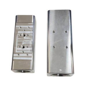 Vanne de contrôle de débit en aluminium et acier inoxydable usiné CNC de précision OEM vanne de fluide personnalisée pour systèmes gaz/liquide - Product Image 3