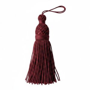 Pompons en rayonne soyeuse de 8 cm, faits main, de haute qualité, épais, pour vêtements ou usage personnalisé, couleur et taille haute visibilité - Product Image 5