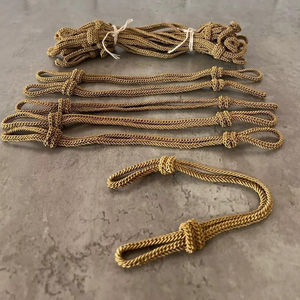 Cordón para Vestidos Más Vendido en Color Personalizado con Tela de Hilo Metálico, Gorra Duradera con Talla y Color Personalizados, Cordón para Gorra de Ceremonia - Product Image 1