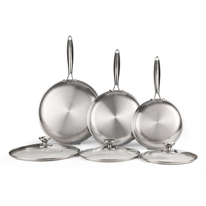 Juego de Woks Antiadherentes Diseñados para Cocinas Modernas con Superficie de Fácil Limpieza, Base Resistente, Asas Cómodas y Cocción Rápida - Product Image 1