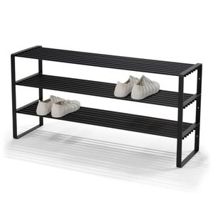 Elegante Zapatero Metálico para la Entrada del Hogar Moderno, Organizador de Almacenamiento, Diseño Resistente y Duradero - Product Image 2