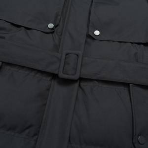 Manteau élégant pour femme, veste d'hiver chaude, longue, tendance, vêtement d'extérieur pour femme, manteau à manches longues, fermeture boutonnée sur le devant, décontracté - Product Image 3