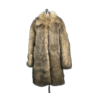 Custom Winter Artificial Fleece Fur <b>Jacket</b> Big Collar Fluffy <b>Long</b> Thick White <b>Long</b> UNISEX <b>Men's</b> Faux Fur Coats - Product Image 1
