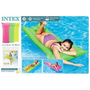 Colchón Inflable 59717-NEON 183X76 CM-3/S, Flotador, Almohada - Product Image 3