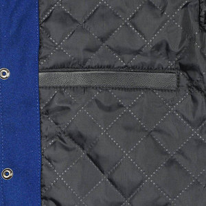 Soft And Stylish Classic Style <b>Men</b> Varsity <b>Jacket</b> <b>Leather</b> Sleeves Casual Outfit With Comfortable Fit And Stylish Look - Product Image 5