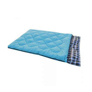 Wholesale Cheap Price Customizable Lightweight Outdoor Double Sleeping Bag <b>Envelope</b> Type 190T Polyester 2-person Capacity Export - Product Image 5