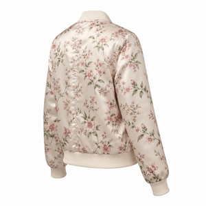 Breathable Casual Wear Breathable <b>Women</b> Bomber <b>Jackets</b> New Fashion <b>Winter</b> <b>Warm</b> Bomber <b>Jacket</b> <b>For</b> Ladies Long Sleeve Zipper - Product Image 5