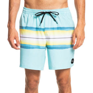 Shorts de Playa Casuales para Hombre, de Secado Rápido, de Poliéster Estampado, Proveedor de Shorts de Baño para Hombre al por Mayor, Shorts de Baño de Verano con Cintura Elástica, Estilo Tropical - Product Image 5