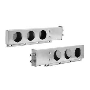 Supporti per Paraspruzzi in Acciaio Inox con Molla, Distanza tra i Bulloni 2 1/2 Pollici, 1 Paio per Accessori di Controllo Carico per Semirimorchi - Product Image 1