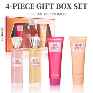 Set de Regalo de 4 Piezas de Eau de Parfum para Mujer, Larga Duración, 2 Aromas Diferentes en Spray, para Halloween y Festividades - Product Image 4