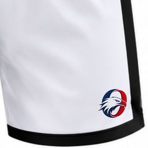 Pantalones Cortos de Voleibol Blancos y Negros para Sublimación, Uniformes Deportivos Profesionales, Ropa de Entrenamiento Ligera - Product Image 4