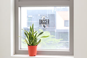 Pegatinas de Vinilo Negro con Protección UV Personalizadas para Ventanas Decorativas, Eventos Festivos y Promociones - Product Image 5