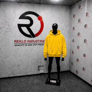 YELLOW DISTRESSED OVERSIZED HOODIE SOFT FLEECE PREMIUM STREET FASHION HOODIE URBAN YELLOW HOODIE CASUAL DAILY WEAR OVERSIZED LIF - Product Image 3