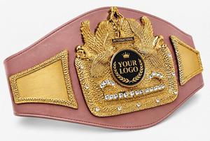 เข็มขัดแชมป์เทควันโด MMA แบบสั่งทำพิเศษ คุณภาพสูง ผลิตจากโลหะผสมสังกะสีชุบเคลือบ ระบายอากาศได้ดี สายหนังหนัก สำหรับทั้งชายและหญิง - Product Image 3