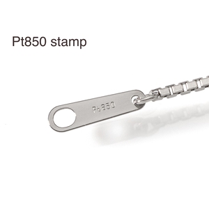 Collares de cadena fina de platino Pt850 sin chapar para hombre, collar de platino japonés Murao Pt850, joyería fina y ligera para hombre y mujer - Product Image 6